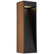 Timber 7 watt Wood Outdoor Bollard
